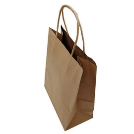 Custom Logo Paper Gift Bags , Eco - Friendly Paper Bag With Handles