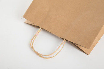 Custom Logo Paper Gift Bags , Eco - Friendly Paper Bag With Handles