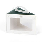 Custom Cardboard Display Boxes Classic Style Cupcake Storage Boxes , Paper Cupcake Boxes