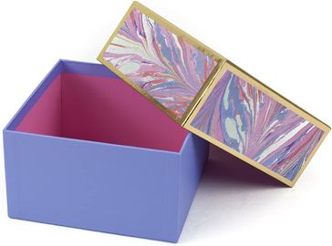 3D Design Weddings Embossed Recycled Paper Gift Boxes