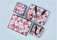 Custom Size Embossed Glossy Recycled Paper Gift Boxes