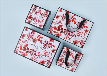 Custom Size Embossed Glossy Recycled Paper Gift Boxes