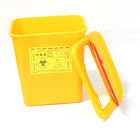 15L plastic sharps box waste needle collection box Used by the hospital round shape