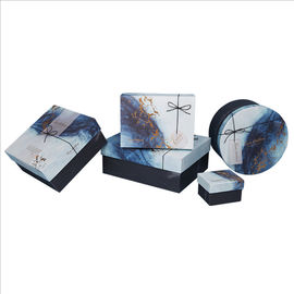 Matt Lamination Marble Pattern Custom Garment Boxes