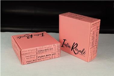 Gift Matt Lamination Recyclable Corrugated Paper Mailer  Boxes Packaging Box