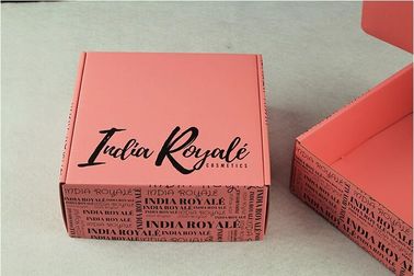 Gift Matt Lamination Recyclable Corrugated Paper Mailer  Boxes Packaging Box