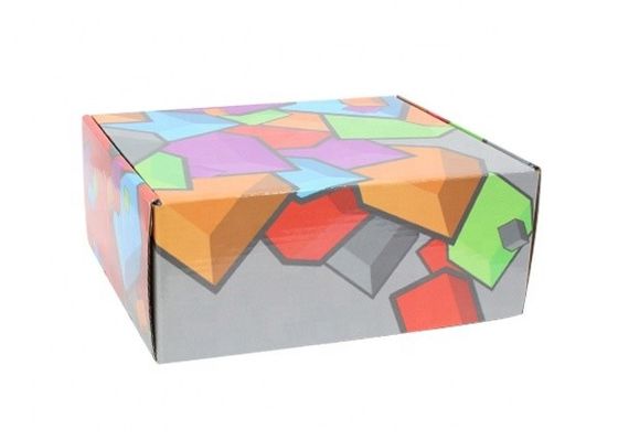 Custom Size Corrugated Gift Box  Colorful Kraft Paper Corrugated Box double wall corrugated box