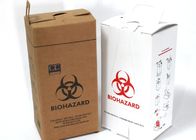 Biohazard Waste Needle Collection 5L Medical Sharps Box White safe box Foldable
