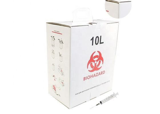 10L Medical Sharps Container Medical Waste Containers For Syringes Custom logo