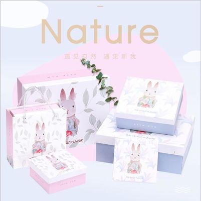 Cosmetic Perfume Embossing Recycled Paper Gift Boxes