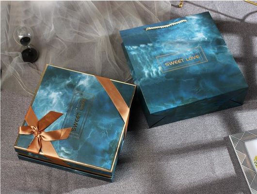 Recyclable CMYK Printing Christmas Packaging Boxes