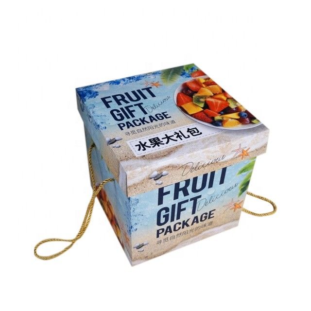 Recyclable Custom Corrugated Boxes For Fruit Vegetable Packaging
