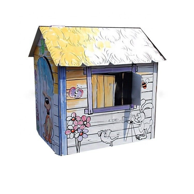 ECO-friendly custom design printing toy box recycled cardpaper creativity kids toy packaging box