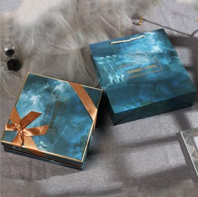 Recyclable CMYK Printing Christmas Packaging Boxes