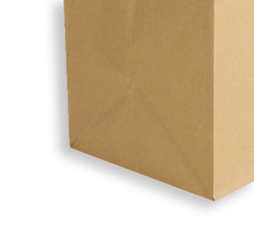 Custom Food Grade Bag Recycled Brown Paper Bag Logo Printed Kraft Paper Bag