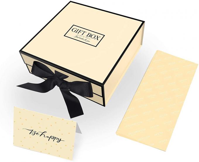Ribbon Closure Paperboard Gift Boxes